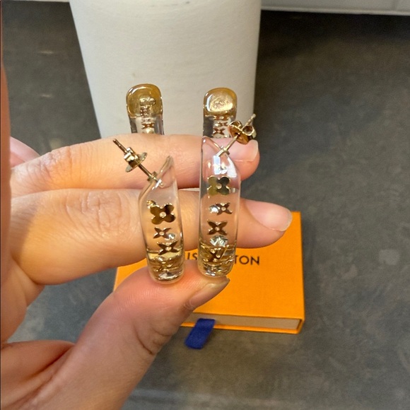Louis Vuitton Inclusion Hoop Earrings - Picture 2 of 5